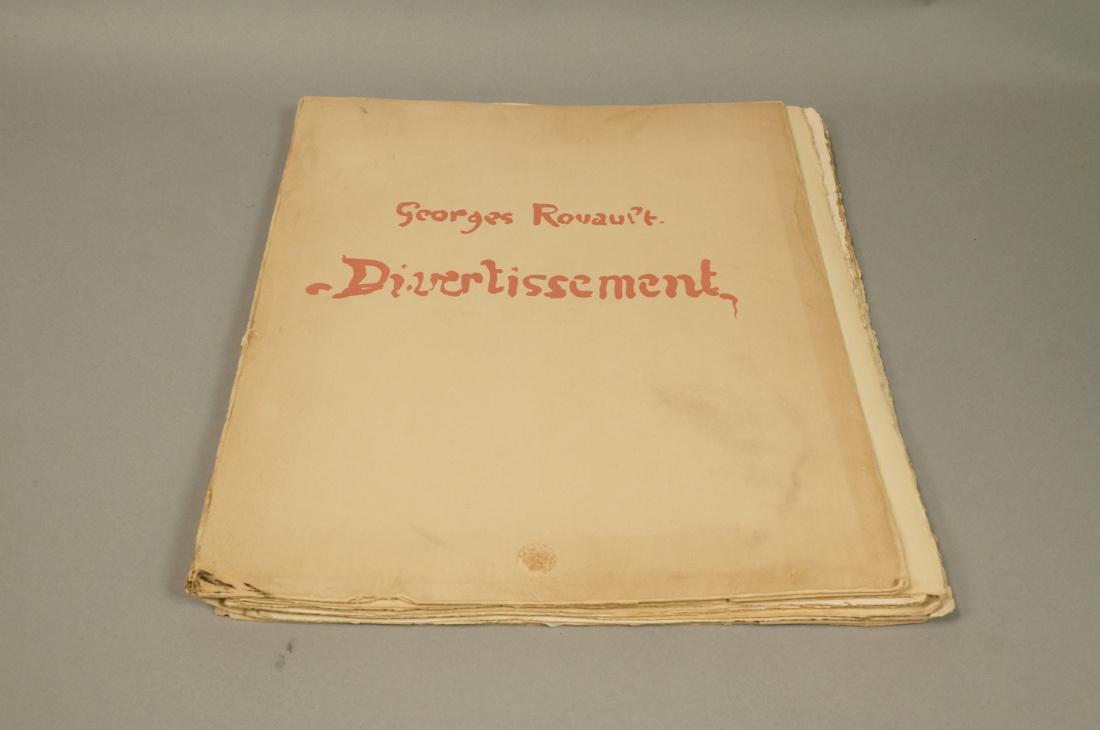 After GEORGES ROUAULT "Divertissement" Portfolio. (1 of 10)