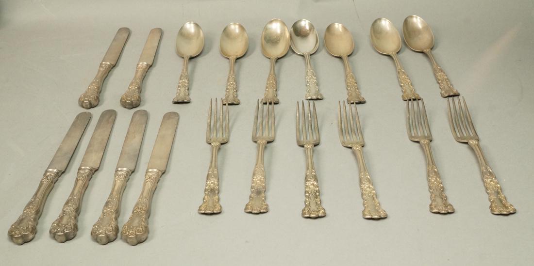 19pc Sterling Silver GORHAM Flatware. Service for 6 (1 of 7)
