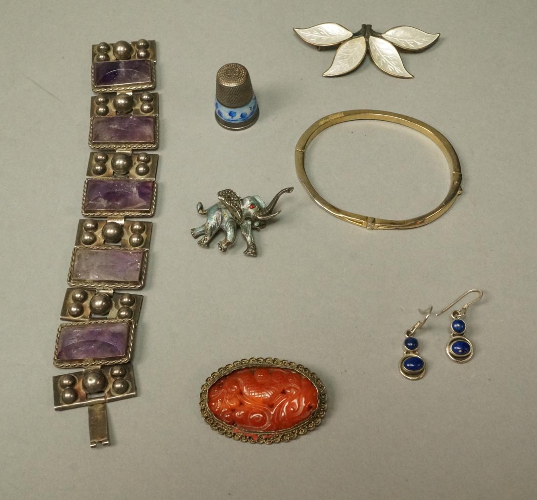 Jewelry Mixed Lot Sterling Etc. (1 of 8)