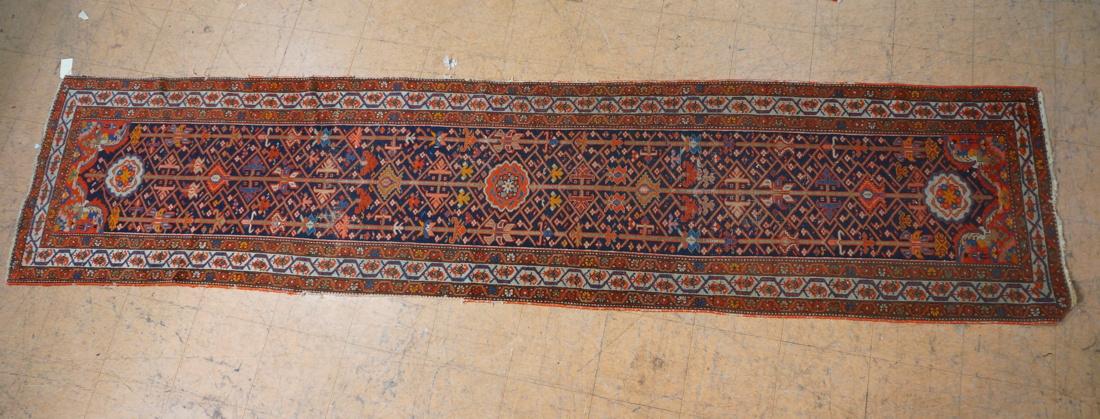 3' x 13'2 Handmade Oriental Carpet Rug Runner.  G (1 of 8)
