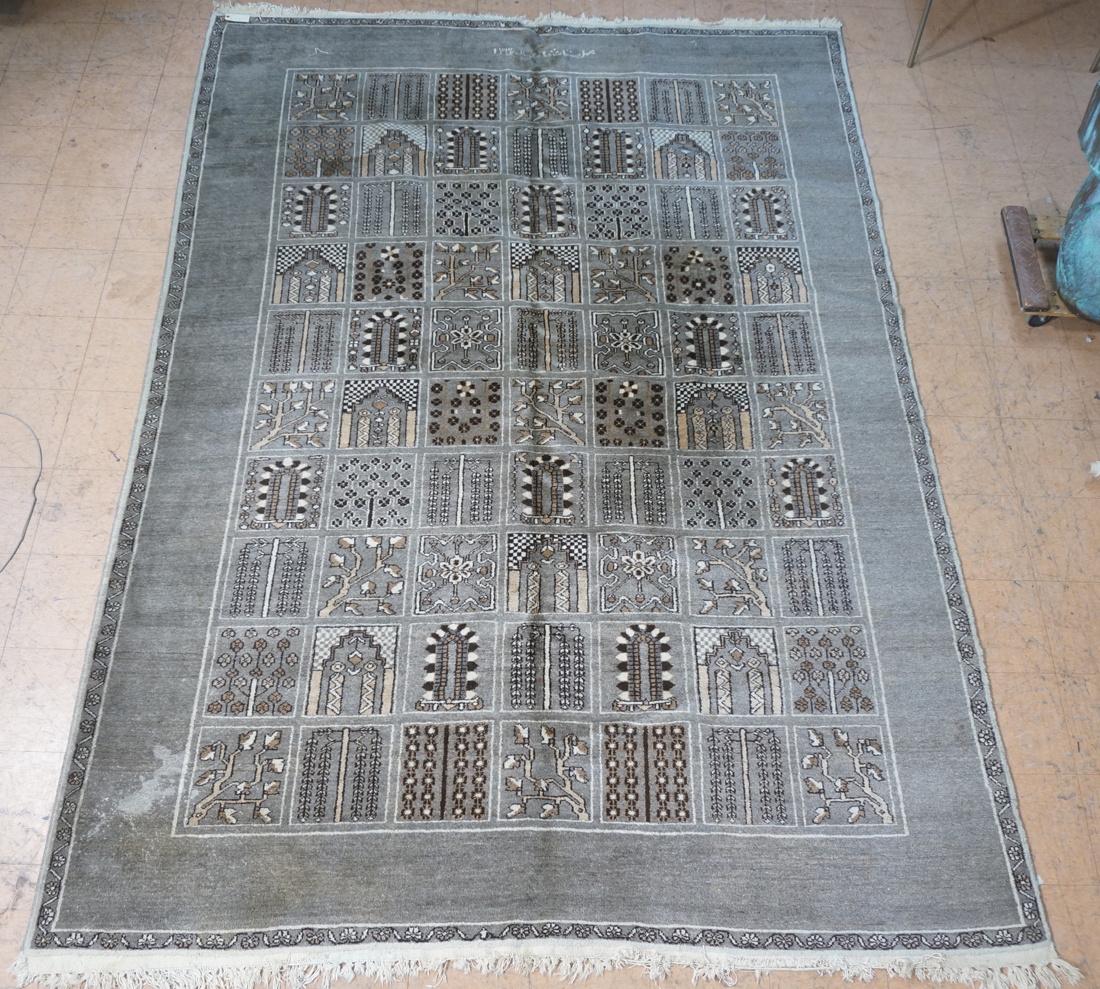 8'6 x 12'3 Handmade Oriental Carpet.  Squares Pat (1 of 10)