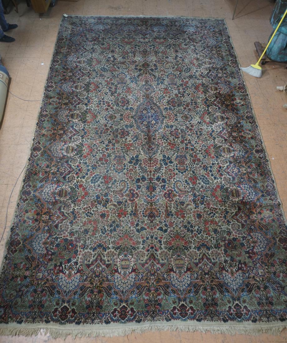 10'8 x 17'2 Kirman Style Handmade Carpet Rug.  Ce (1 of 10)