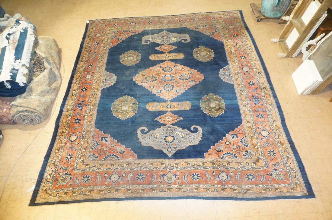 11'11 x 10'7 Persian style Handmade Carpet.  Cent (1 of 10)