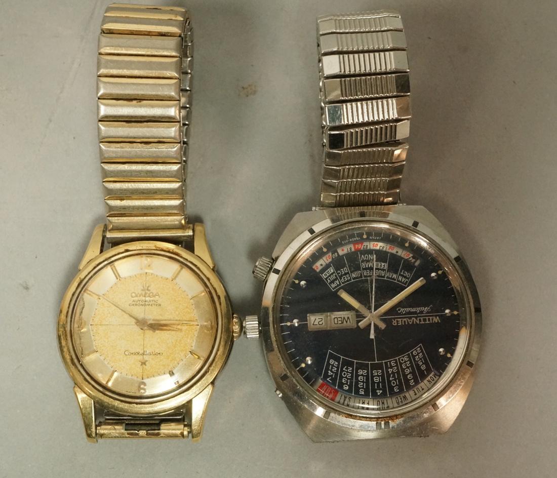 2 Mens Wristwatches.  Omega Constellation. Wittin (1 of 6)