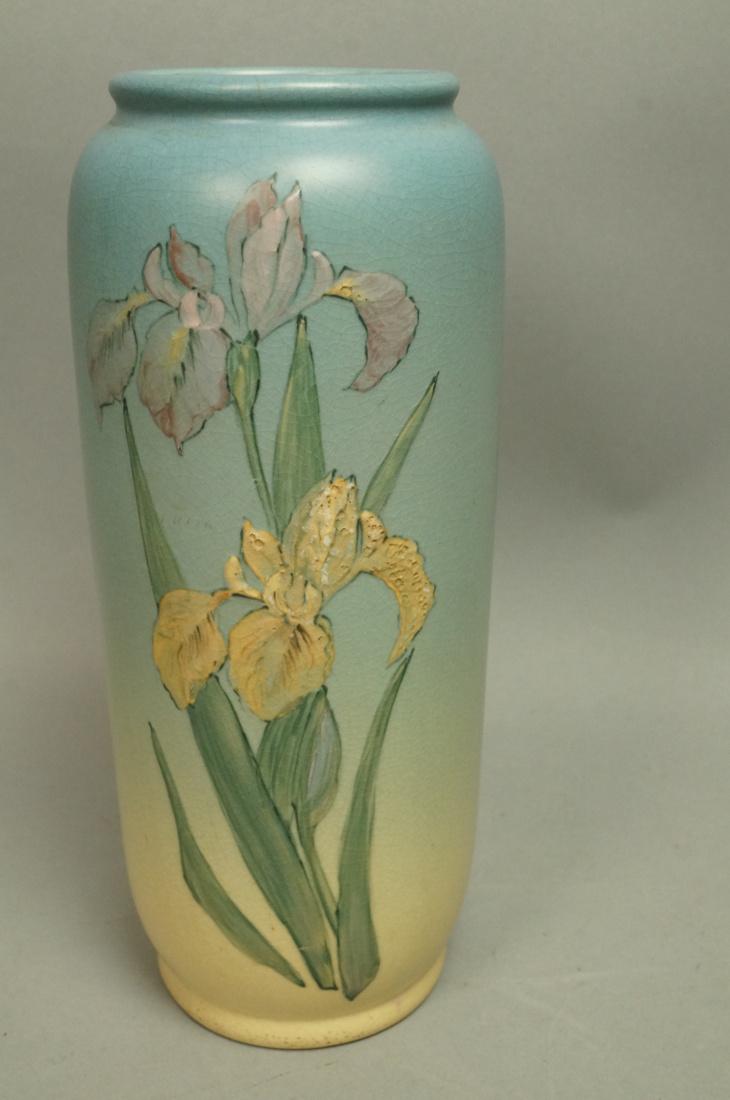 WELLER American Art Pottery  Vase. Matte standard (1 of 4)