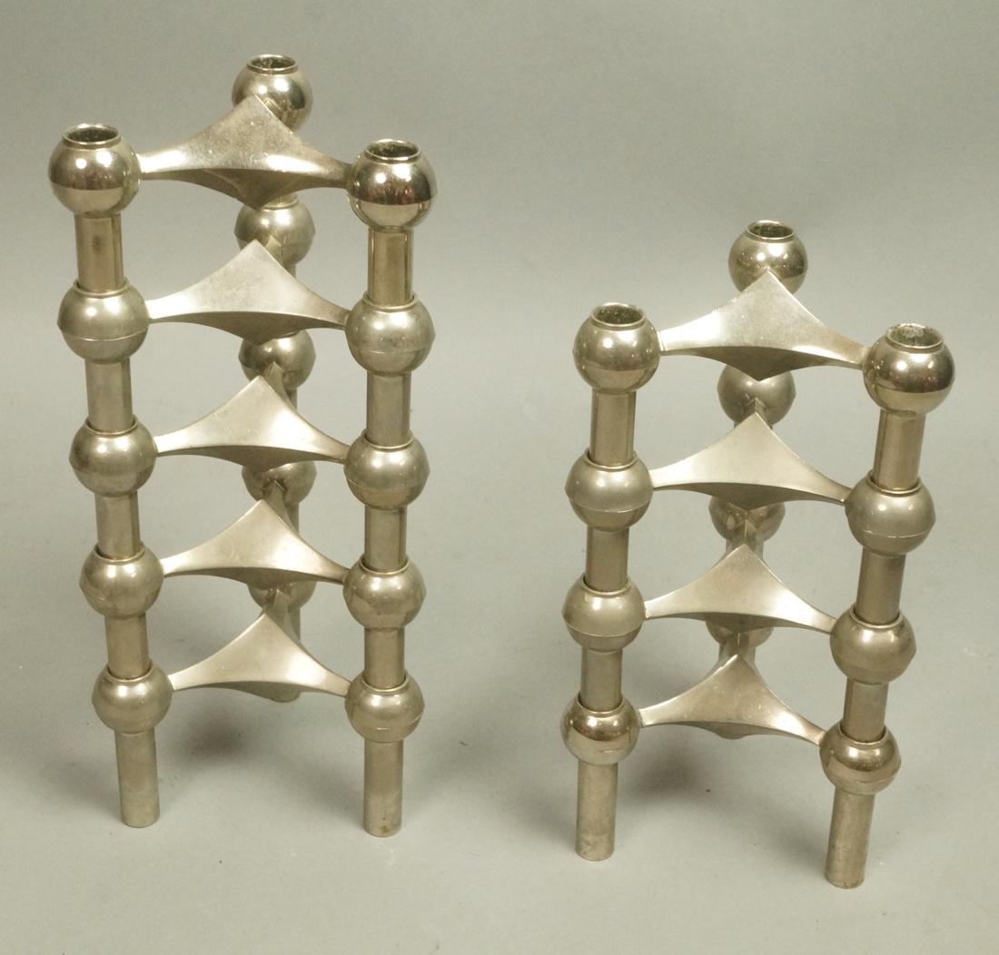 9pc NAGEL Stacking Candle Holders. Modern kinetic (1 of 3)