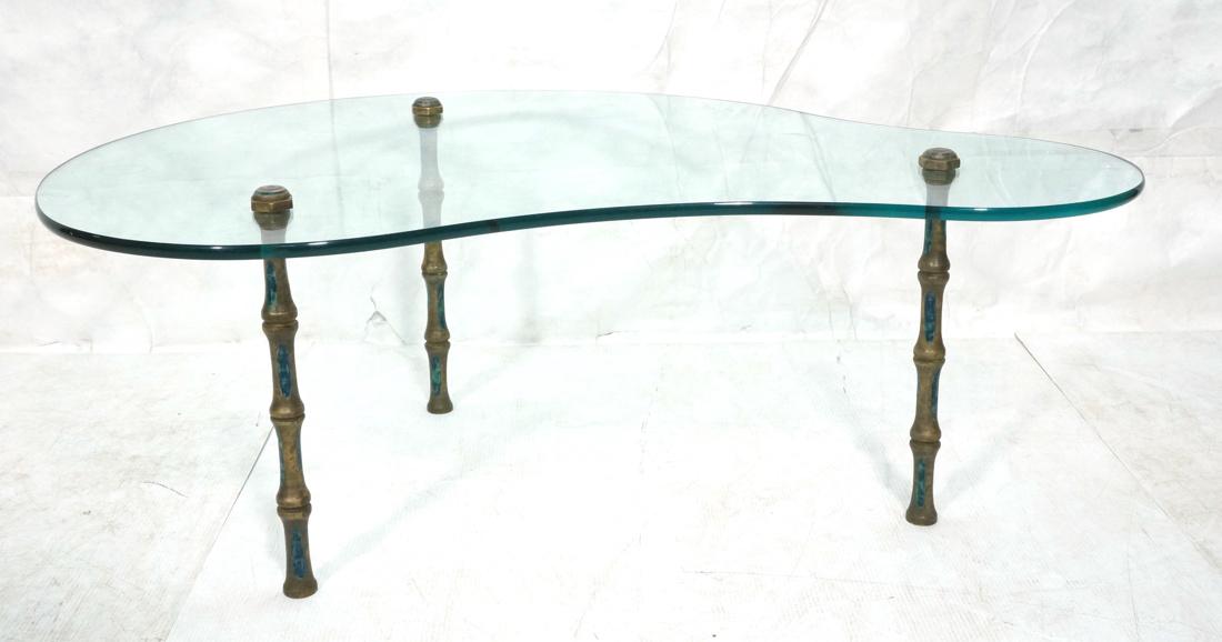 PEPE MENDOZA Bronze and Glass Cocktail Table. 3 b (1 of 6)