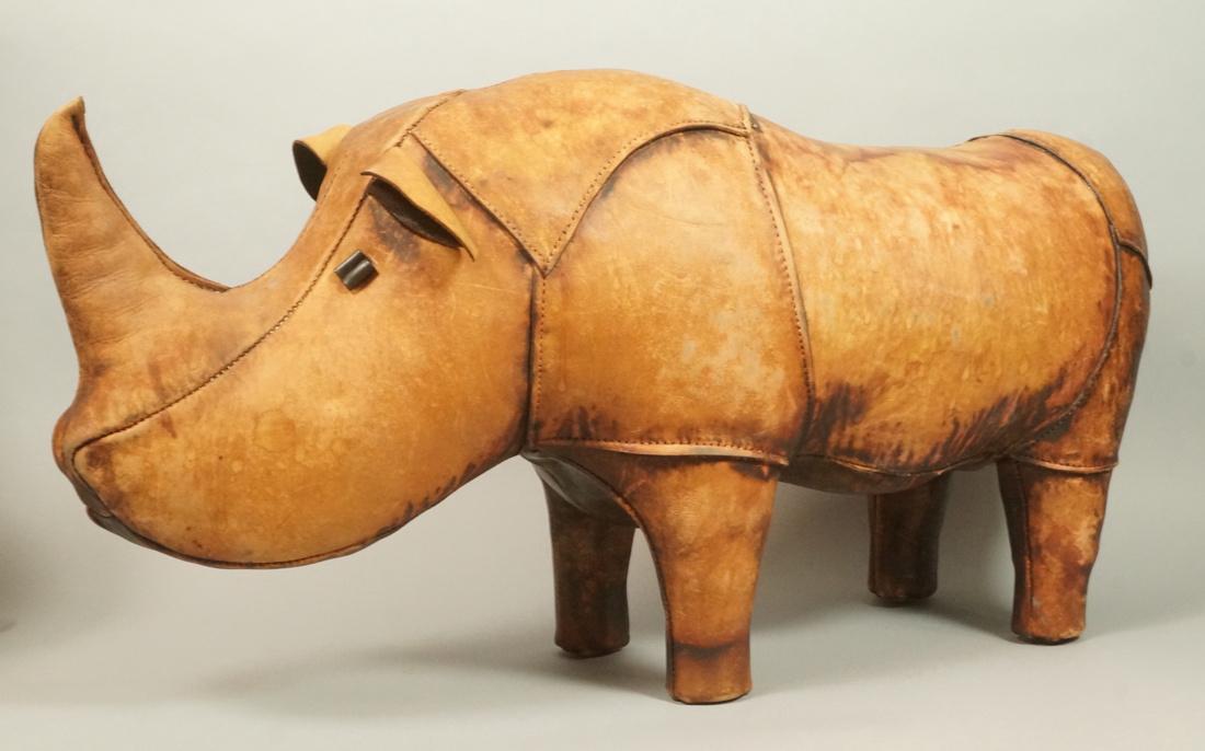 Abercrombie & Fitch style Leather Rhinoceros. Eng (1 of 10)