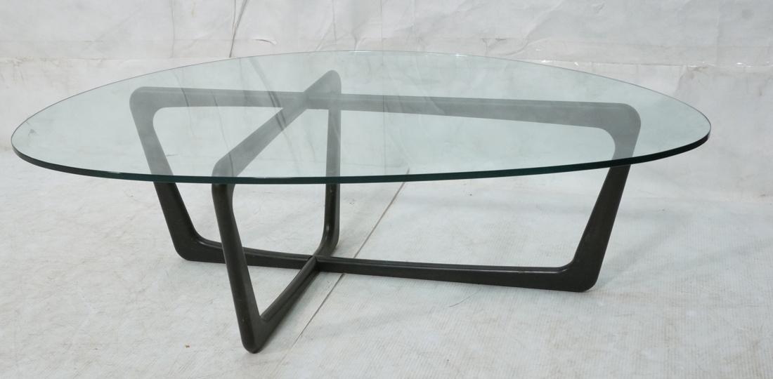 ADRIAN PEARSALL style Ebonized Cocktail Table. Tr (1 of 6)