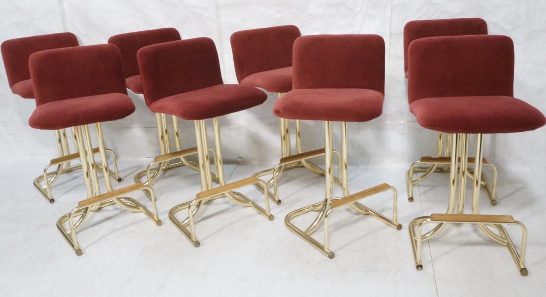 Set 8 DESIGN INSTITUTE OF AMERICA  Brass Tube Fra (1 of 8)