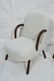 Pr Modern Plush Upholstered Lounge Chairs. Royere - 2