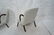 Pr Modern Plush Upholstered Lounge Chairs. Royere - 7