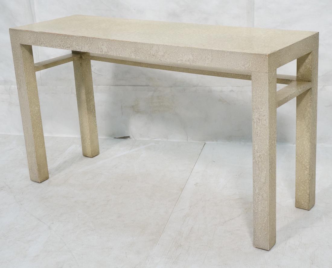 Oil Spot Lacquered Hall Console Table. (1 of 9)