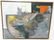 Modernist Abstract Oil Painting. Abstract Birds &
