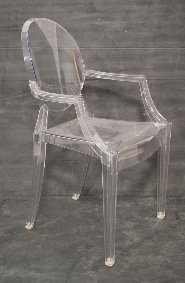 PHILIPPE STARCK Lucite Louis Ghost Chair. Clear m (1 of 10)