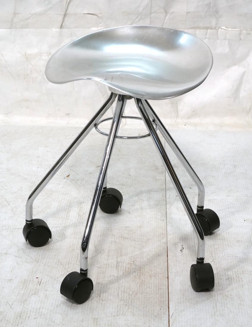 Stainless JAMAICA STOOL by PePe CORTES For AMAT. (1 of 6)
