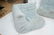 3pc LIGNE ROSET Pale Blue Suede Sectional Seating - 4