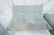3pc LIGNE ROSET Pale Blue Suede Sectional Seating - 7