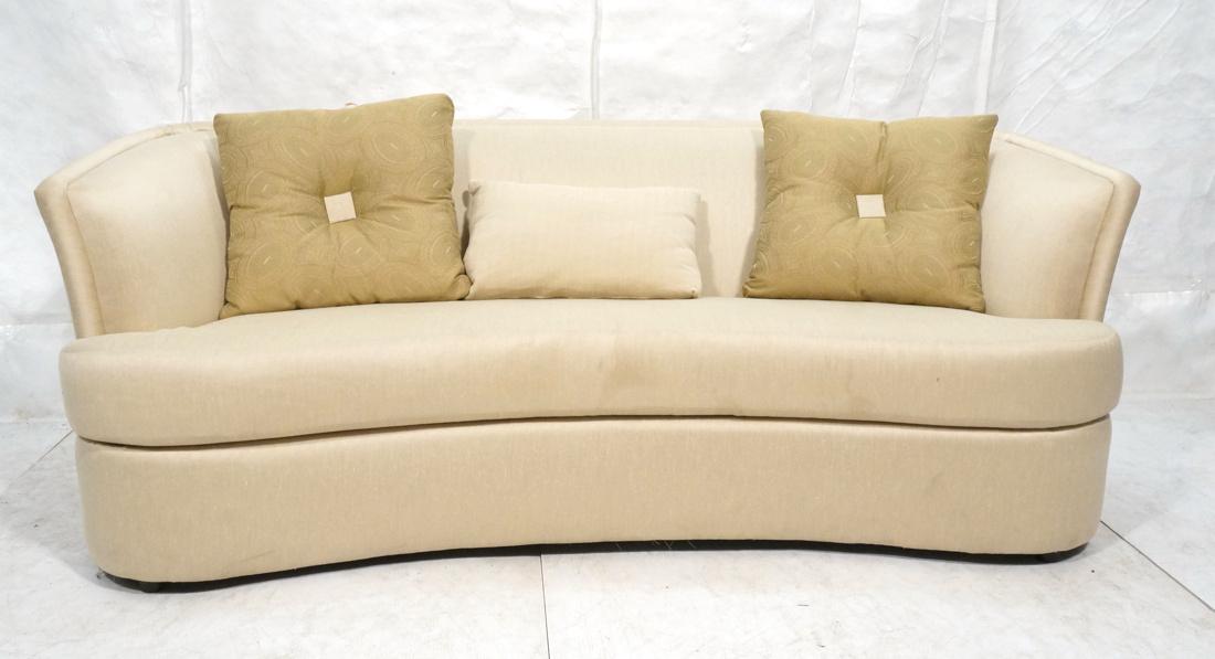 SHERRILL Contemporary  Decorator Sofa. Off white (1 of 8)