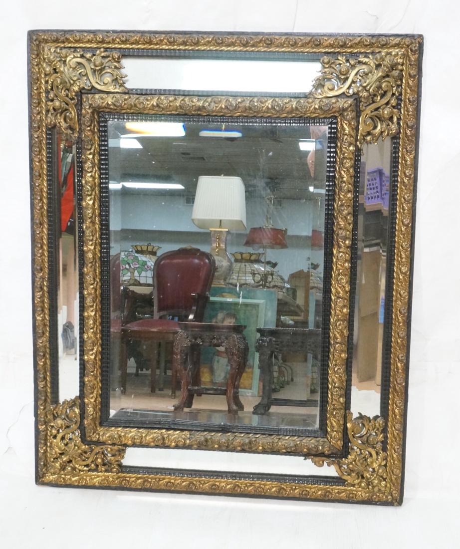 Large Decorative  Wall Mirror. Beveled mirror fra (1 of 8)
