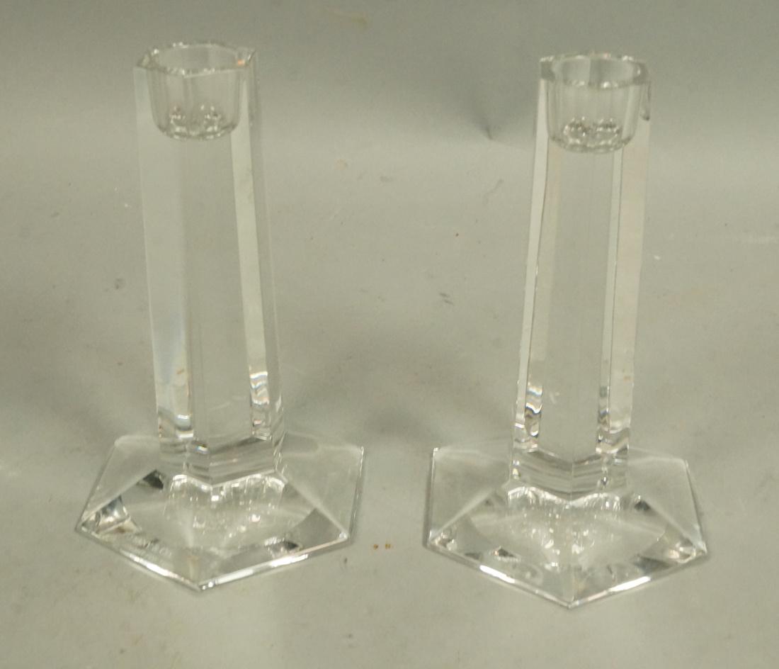 Pr FRANK LLOYD WRIGHT Candlesticks. TIFFANY & CO. (1 of 7)