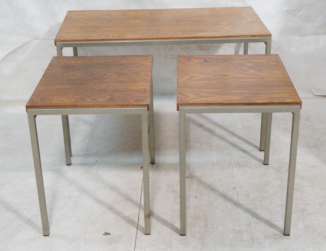 Set 3 Nesting Rosewood Tables. CEES BRAAKMAN for (1 of 6)