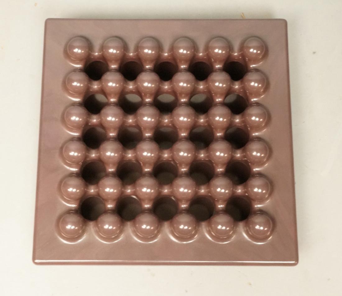 Brown Ettore Sottsass Synthesis tray OLIVETTI (1 of 6)