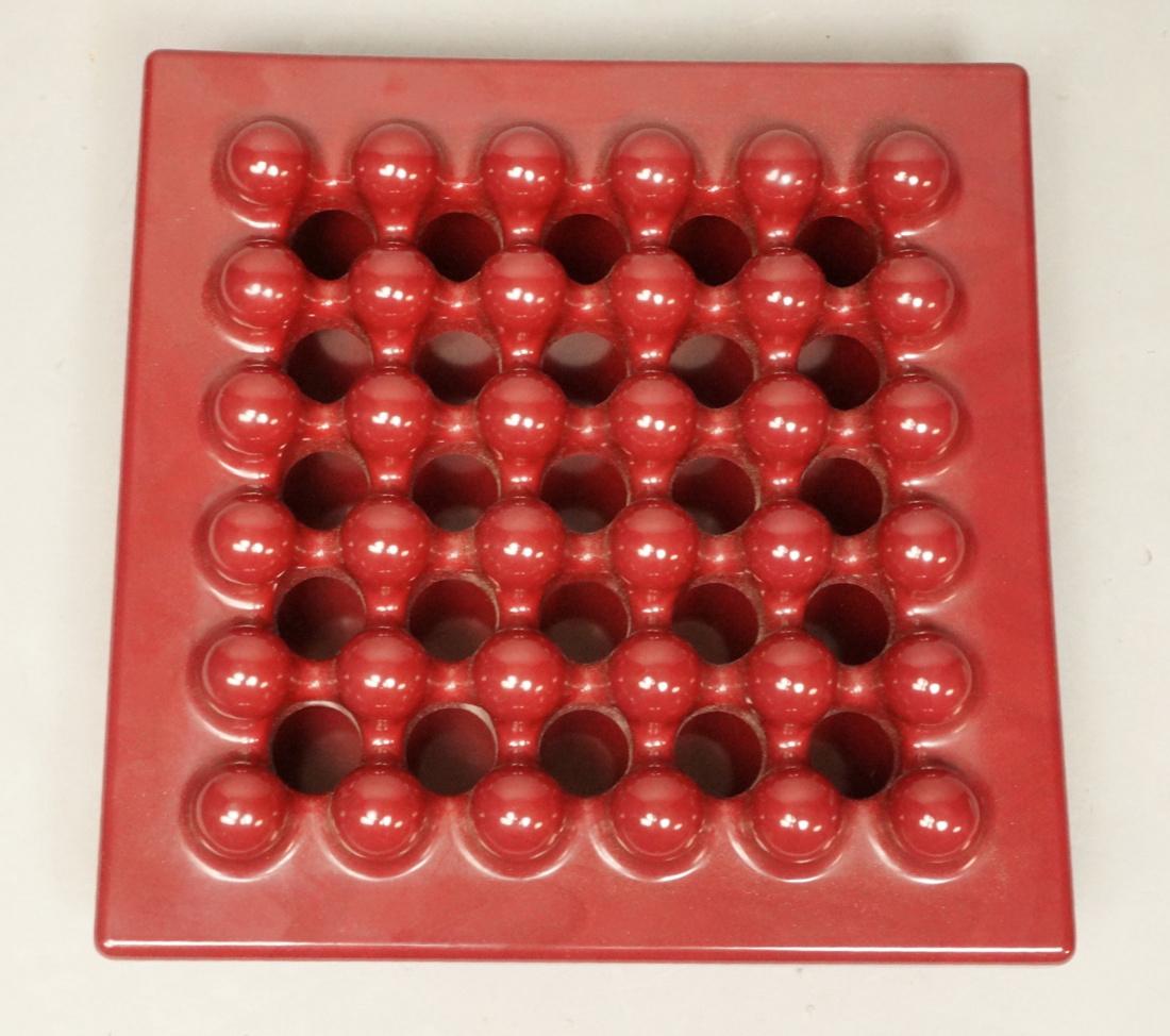 RED Ettore Sottsass Synthesis tray OLIVETTI (1 of 6)