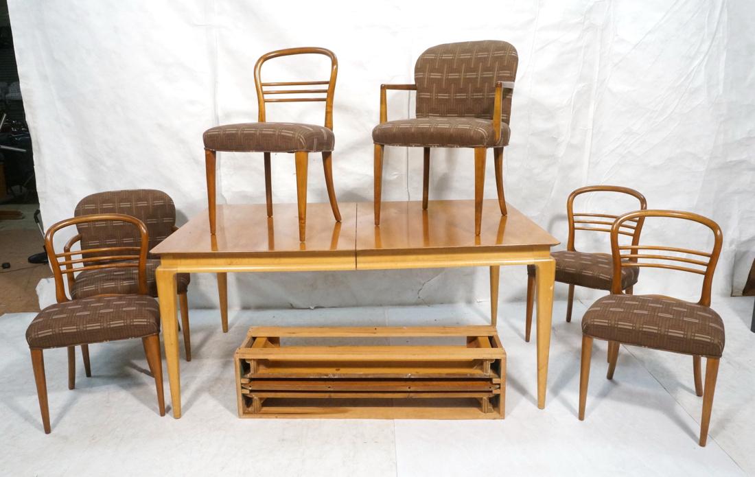 7pc RENZO RUTILI Dining Set. Table with Asian sty (1 of 10)