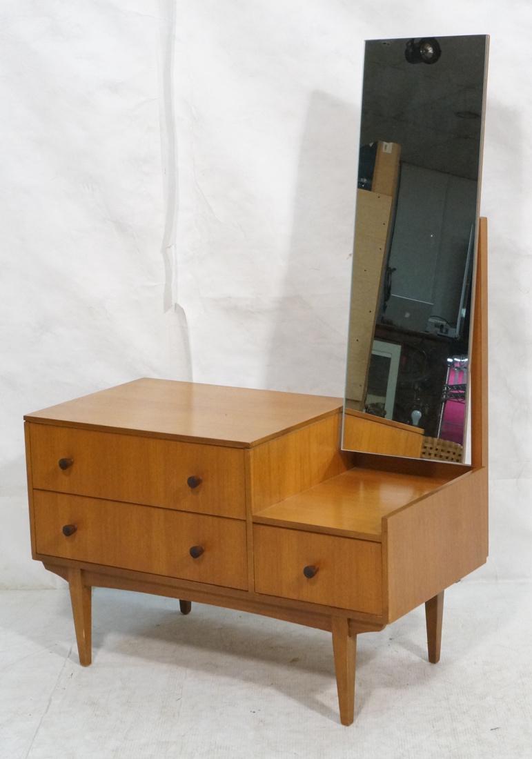 Modern 3 Drawer Cabinet with Long Vertical Hinged (1 of 9)