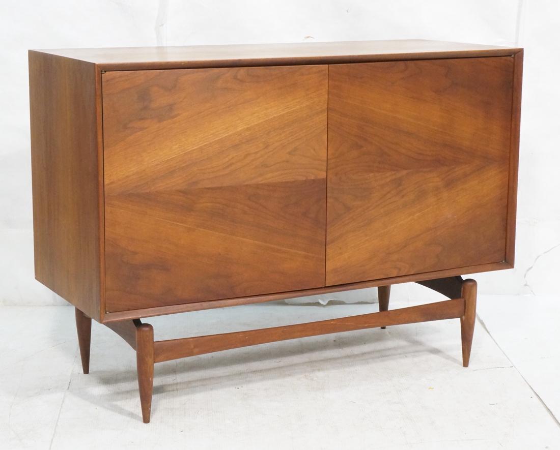American Modern Walnut 2 Door Cabinet Credenza. I (1 of 9)