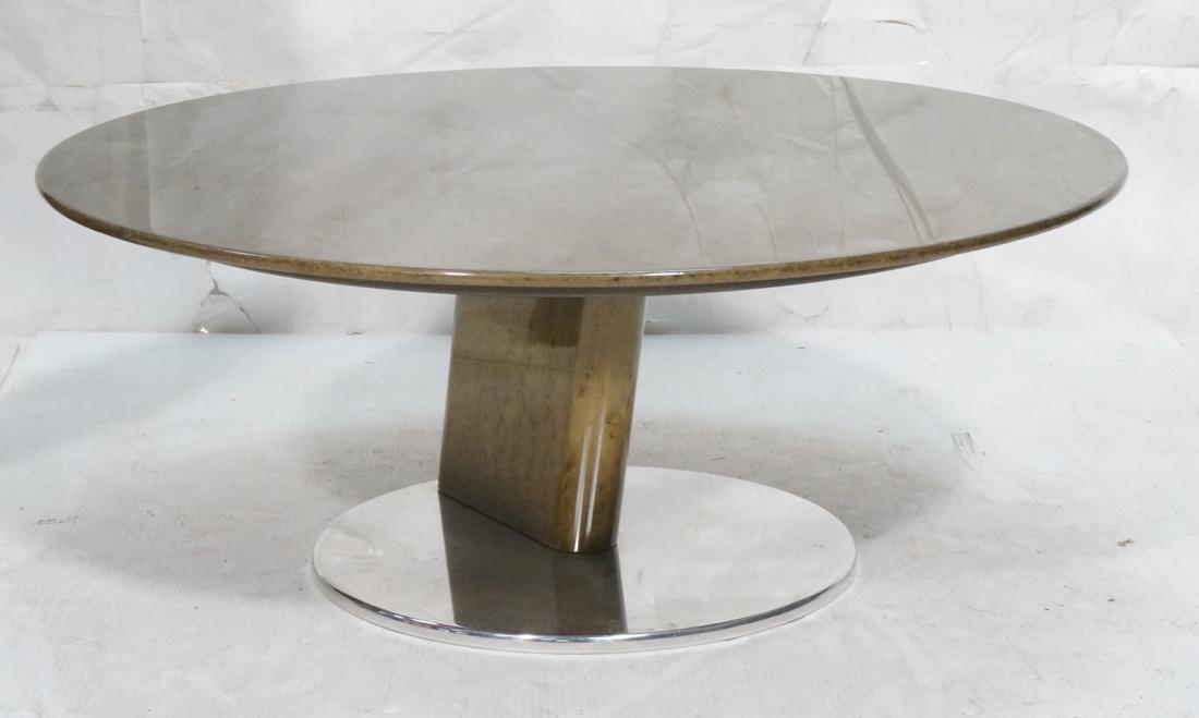 SAPORITI Style Highly Lacquered Gray Birds eye Ma (1 of 6)