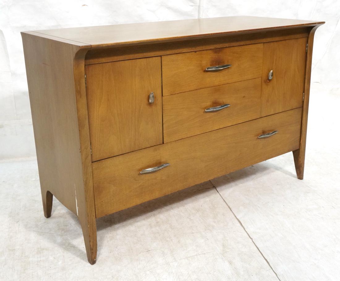 DREXEL Profile Modern Credenza Sideboard Banded T (1 of 8)