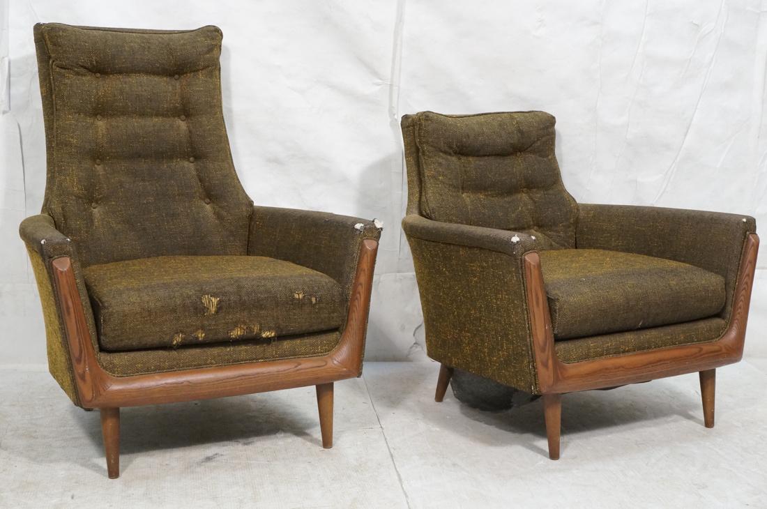 Pr ADRIAN PEARSALL Style His & Her Lounge Chairs. (1 of 10)