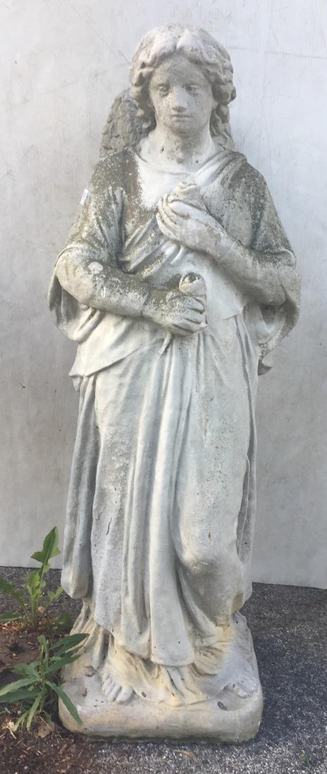 Large Concrete Garden Angel (1 of 6)