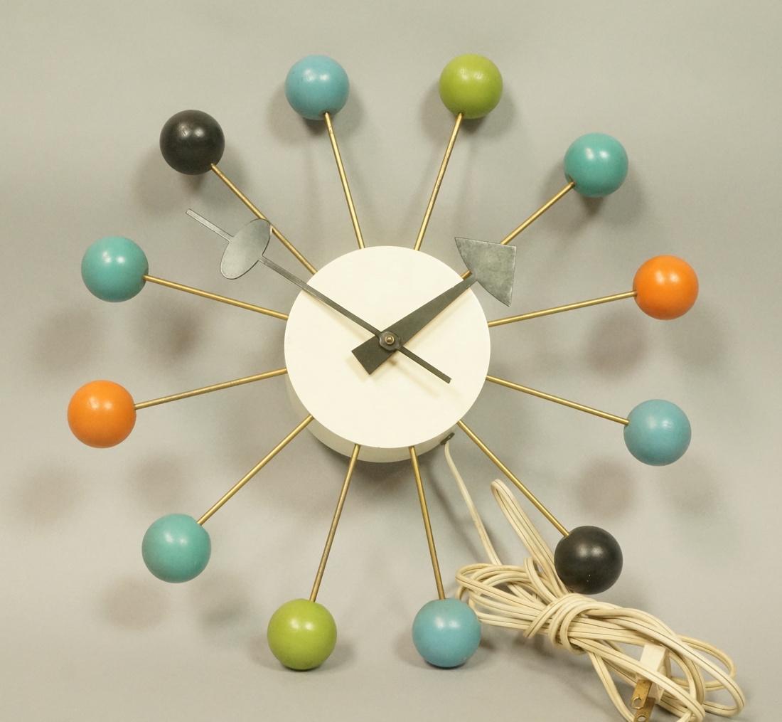 NELSON Ball Wall Clock. HOWARD MILLER labe