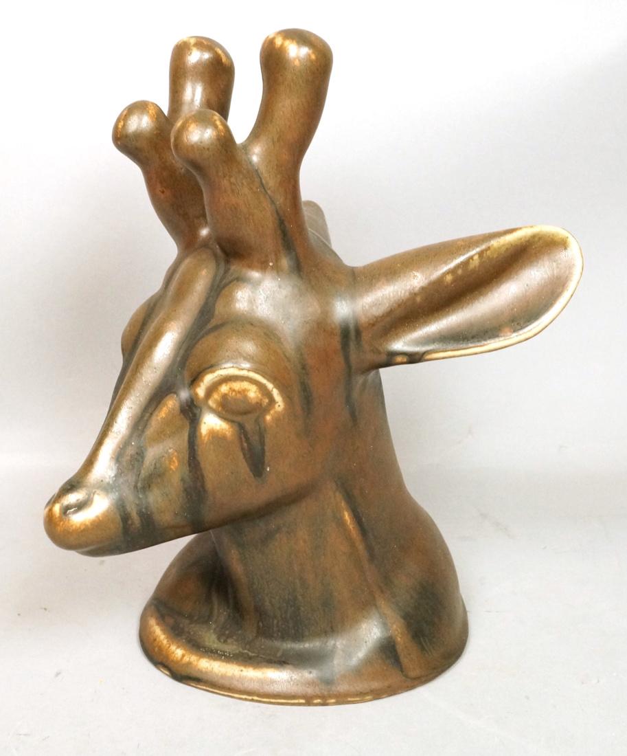AXEL SALTO for ROYAL COPENHAGEN Ceramic Deer Head (1 of 10)