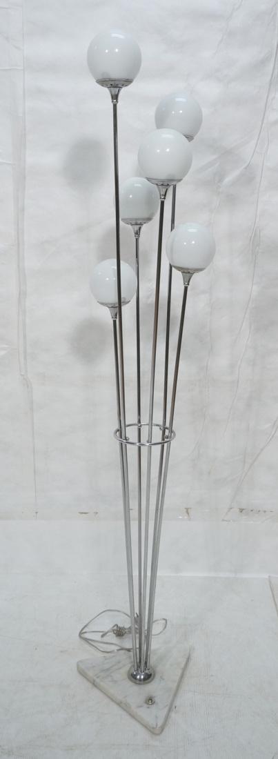 STILLNOVO attribution Chrome Modernist Floor Lamp (1 of 7)