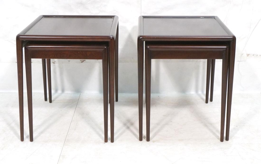 Two Pair Nesting Tables. ROBSJOHN GIBBINGS. Dark (1 of 8)