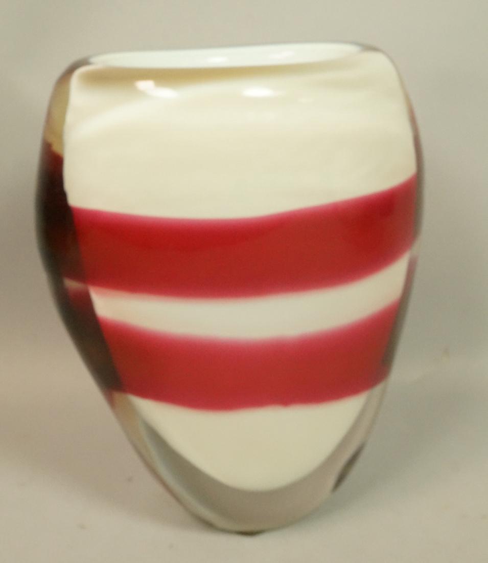 Large Italian Murano  Art Glass Vase. PINO SIGNOR (1 of 6)