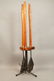 Set of Modernist Wood Fireplace Tools. Three tool - 2