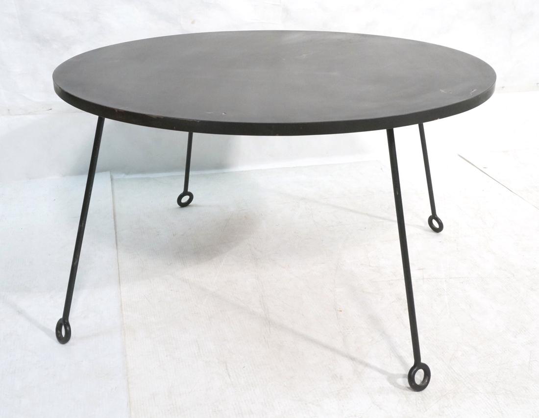 Steel Jean Royere style Cocktail Coffee Table. Ro (1 of 8)