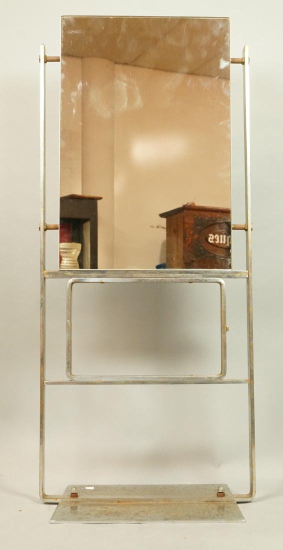 Heavy Metal Vintage Art Deco Store Display Mirror (1 of 6)