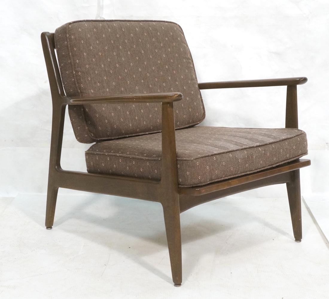 Paddle Arm Mid Century Lounge Chair. Flat spindle (1 of 7)