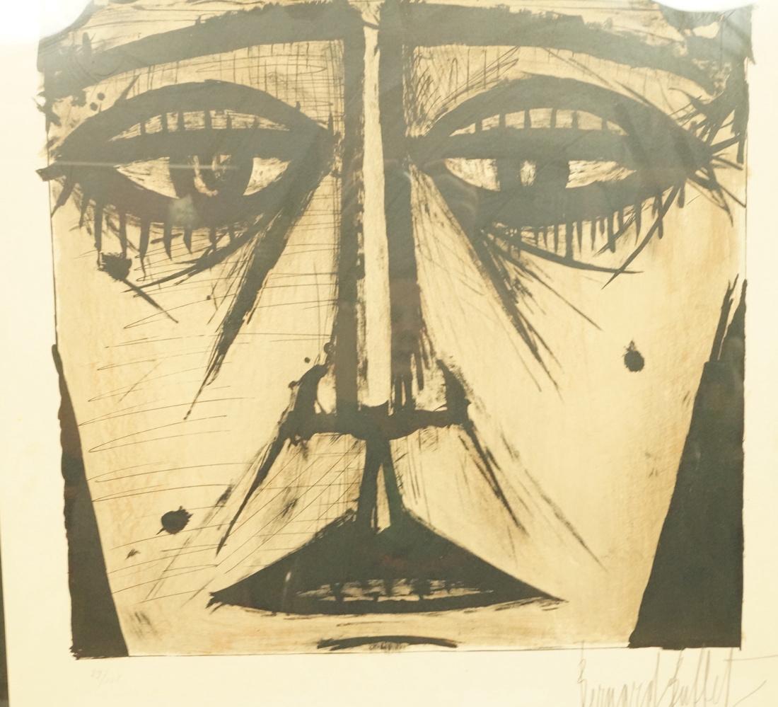 BERNARD BUFFET Pencil Signed Large Portrait  with (1 of 5)