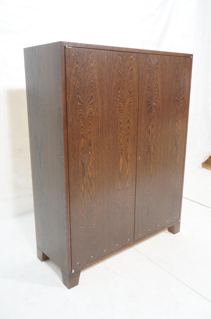 CHRISTIAN LIAIGRE Two Door Wenge Wood Cabinet. Fo (1 of 5)