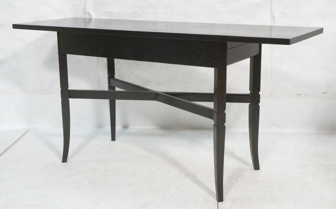 Ebonized Modern Hall Console Table. Parzinger sty (1 of 8)