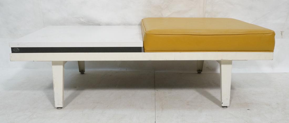 HERMAN MILLER Steel Frame Bench. GEORGE NELSON, d (1 of 6)