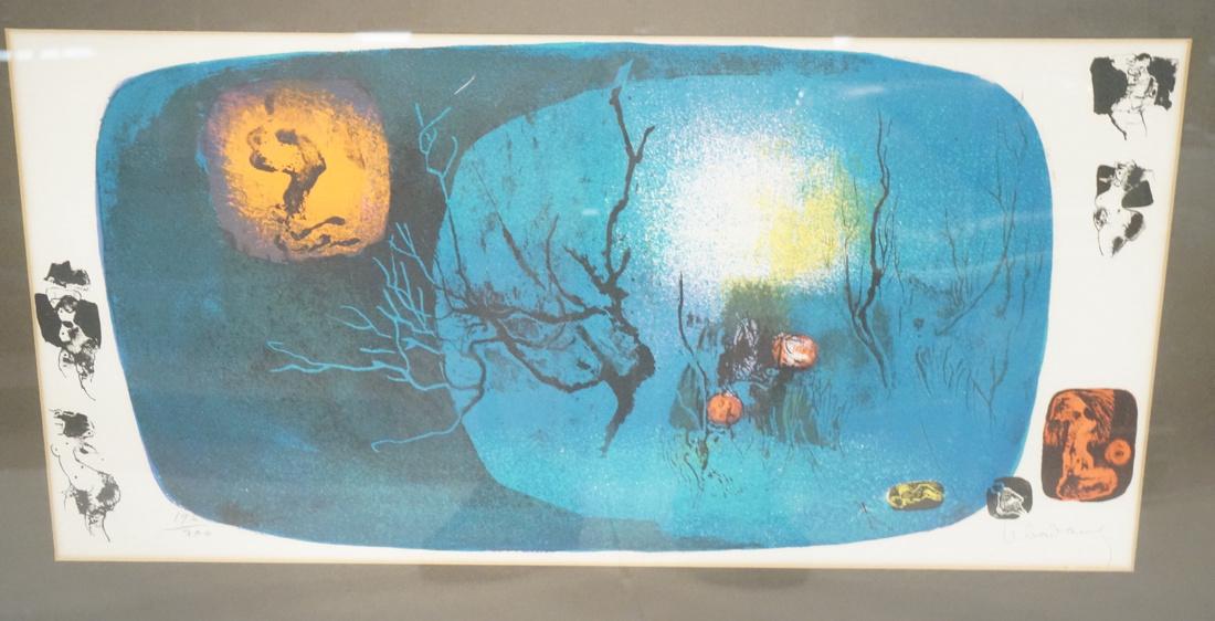 LEBADANG Limited Edit Lithograph Print. Seascape (1 of 6)