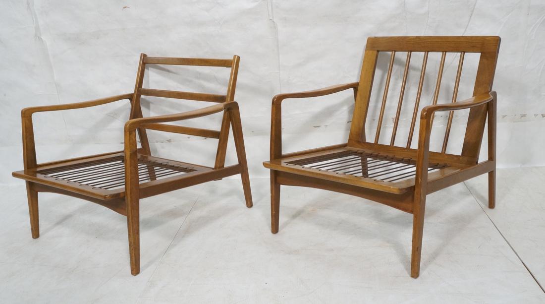 2pcs Selig style Danish Lounge Chair Frames. Spin (1 of 10)